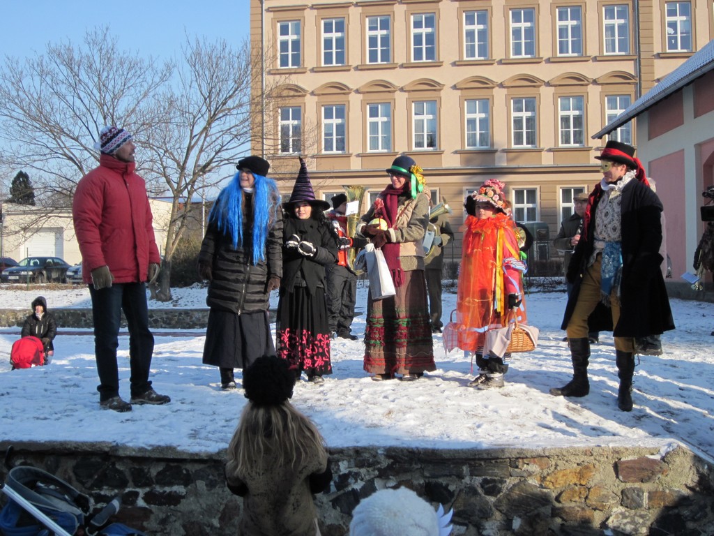 Zahájení masopustu na Sokolišti