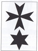 Znak řádu Křižovníků