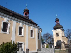 Kostel sv. Jana Křtitele se zvonicí